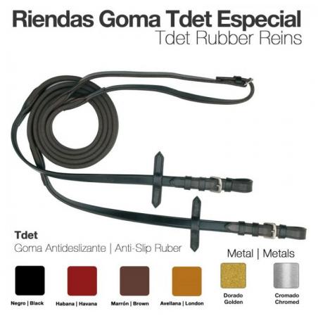 Riendas Goma Tdet Especial