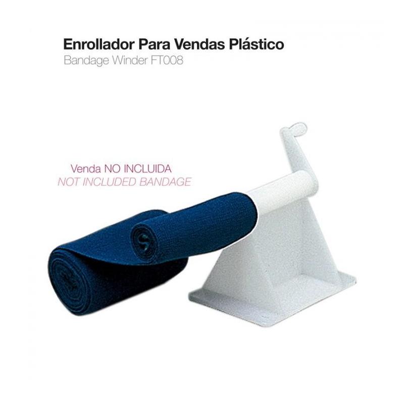  Enrollador Para Vendas Ft008 Plástico