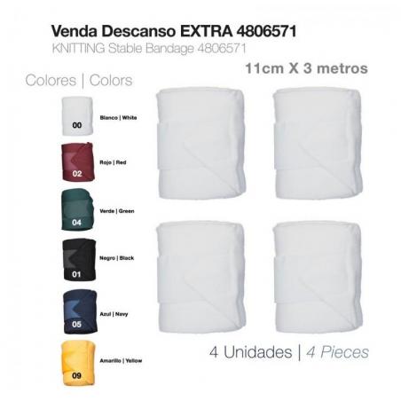  Venda Descanso Extra 4806571 4 Unidades