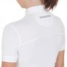 Girls' Slim Fit Competition Polo Shirt With Perforated Fabric