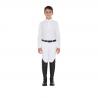 Boy's Long-Sleeved Polo Shirt In Technical Fleece Fabric