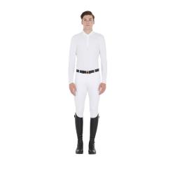 Men's Long-Sleeved Competition Polo Shirt