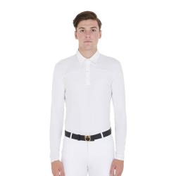 Men's Long-Sleeved Competition Polo Shirt
