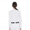Women's Competition Polo Shirt In Technical And Mesh Fabric