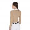 Women's Competition Polo Shirt In Technical And Mesh Fabric