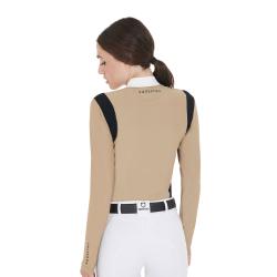 Women's Slim Fit Polo Shirt In Technical Fabric