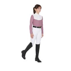 Girls' Long-Sleeved Polo Shirt