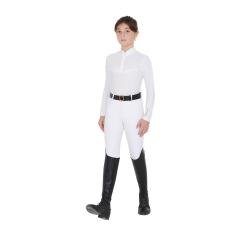 Girls' Long-Sleeved Polo Shirt