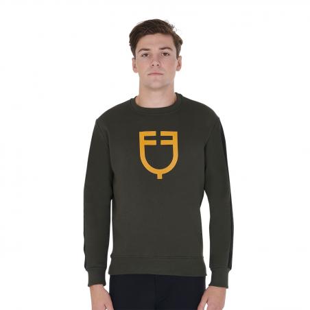 Men's Cotton Sweatshirt With Logo