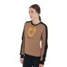 Women's Crewneck Sweatshirt With Printed Logo