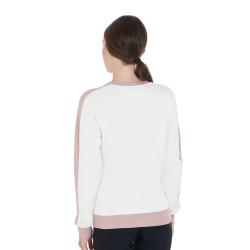Women's Crewneck Sweatshirt With Printed Logo