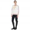 Women's Crewneck Sweatshirt With Printed Logo