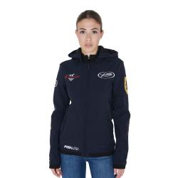 Unisex Multilogo Windproof Softshell Jacket