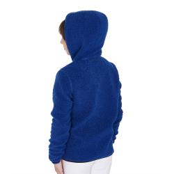 Kids' Curly Fleece Sweatshirt With Front Zip