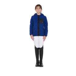 Kids' Curly Fleece Sweatshirt With Front Zip
