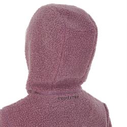 Kids' Curly Fleece Sweatshirt With Front Zip