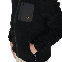 Kids' Curly Fleece Sweatshirt With Front Zip