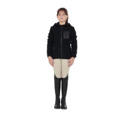 Kids' Curly Fleece Sweatshirt With Front Zip