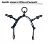  Serreta Vaquera 3 Pilares Pavonado 11899