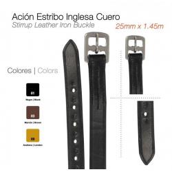  Ación Estribo Inglesa Cuero 1402