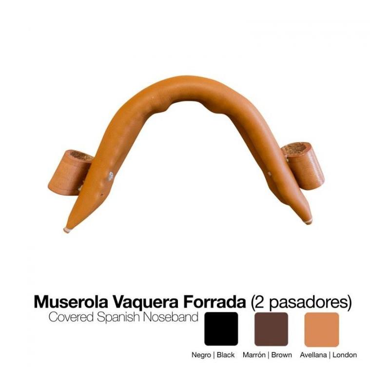  Muserola Vaquera Forrada Zaldi Pasadores