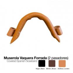  Muserola Vaquera Forrada Zaldi Pasadores