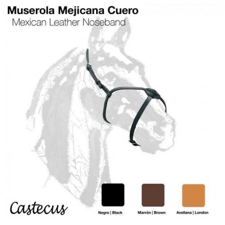  Muserola Mejicana Cuero Castecus