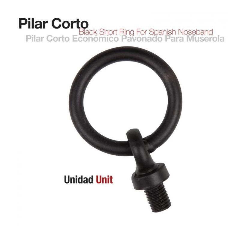  Pilar Corto Eco. Pavonado Para Muserola Unidad