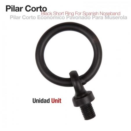  Pilar Corto Eco. Pavonado Para Muserola Unidad