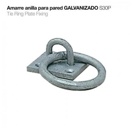 Amarre Anilla Pared Galvanizado S30p