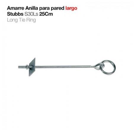 Amarre Anilla Para Pared Largo Stubbs S30ls 25cm