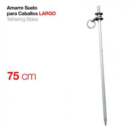 Amarre Suelo Para Caballos Largo 75cm.