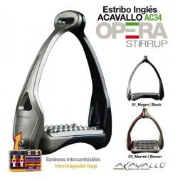  Estribo Inglés Acavallo Opera Ac601