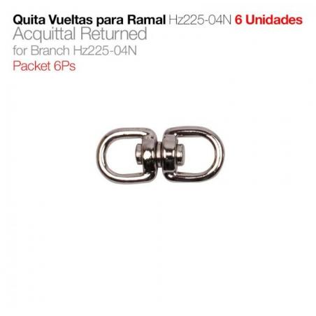 Quita Vueltas Para Ramal Hz225-04n 6uds
