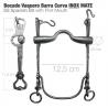  Bocado Vaquero Barra Curva 2d Inox Mate 12.5cm