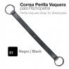  Correa Perilla Vaquera Para Pechopetral Negro