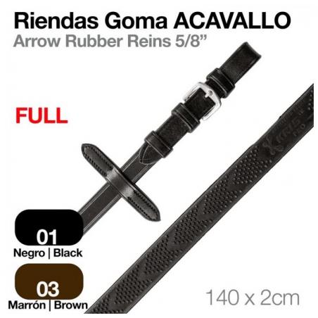  Riendas Goma Acavallo Full