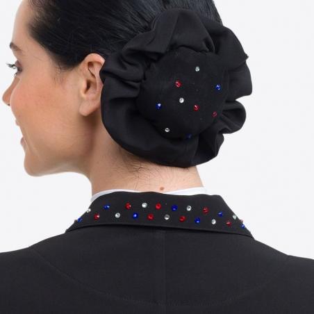Redecilla De Moño Con Scrunchies Custom Crystallized