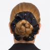 Redecilla De Moño Con Scrunchies Custom Crystallized