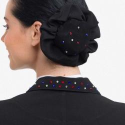 Redecilla De Moño Con Scrunchies Custom Crystallized