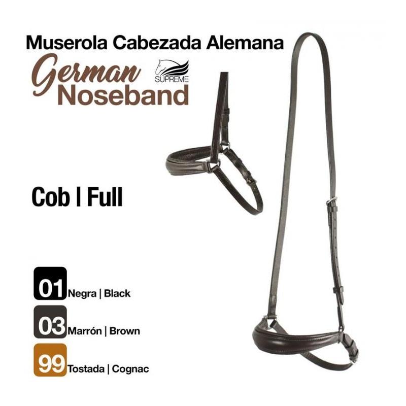  Muserola Cabezada Alemana Br00657