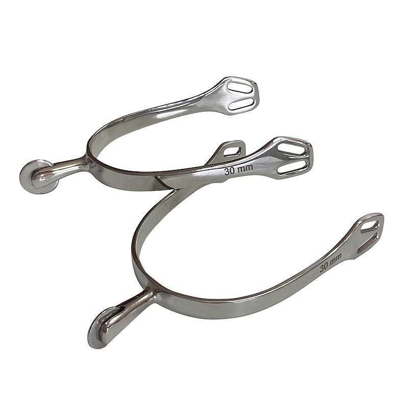 Stainless Steel Spur with Roulette