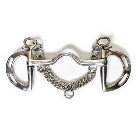 Bocado Goyoaga Con Puente Y Pasadores