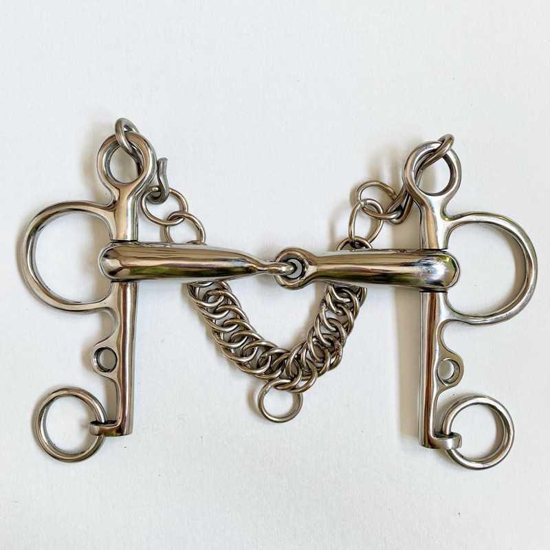 Bocado Pelham Articulado Hueco