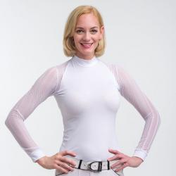 Camiseta Hípica De Concurso Contessa Manga Larga Cavalliera