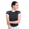 Camiseta Hípica De Concurso Contessa Manga Corta Cavalliera