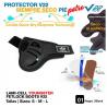  Protector V22 Siempre Seco Pie Potro Negro