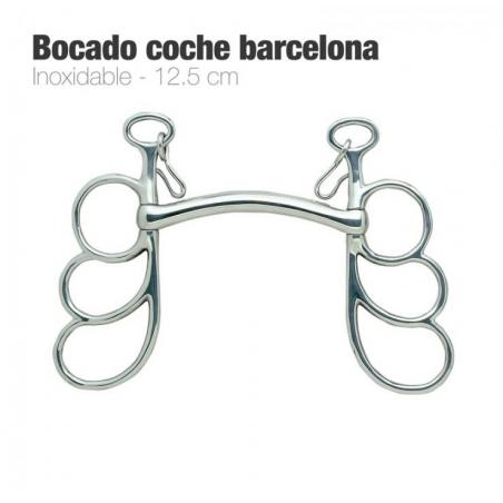  Bocado Coche Barcelona Inox. 212692 12.5cm