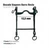  Bocado Vaquero Barra Recta Pavonado 12.5cm