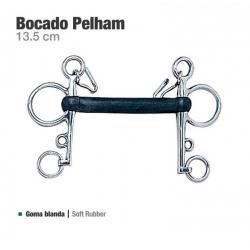  Bocado Pelham Goma Blanda 21251r